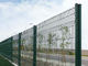 Katlanır Kavisli PVC Kaplı Çelik Tel Çit, Okul İçin Ağır Ölçer Tel Çit Panelleri Tedarikçi