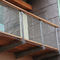 Balkon Korkuluk Esnek Paslanmaz Çelik Kablo Mesh X Yüksek Açık Alan Tend Tedarikçi