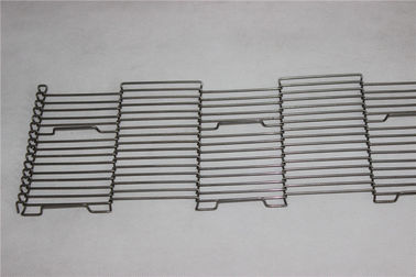 Yıkama Ekipmanları Metal Mesh Konveyör Bant Paslanmaz Çelik 304/316 Malzemeleri