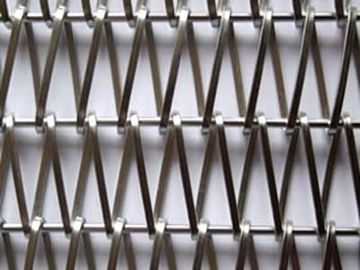 Paslanmaz Metal Mimari Hasır Konveyör Bant Cephe Dekorasyonu